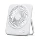 thumbnail image 1 of Otlonpe Ventilador de escritorio portátil recargable, ventilador de mesa personal con pilas de 4000 mAh, ventilador de viaje pequeño de 6,5 pulgadas con banco de energía, 4 velocidades para dormitorio, 1 of 5