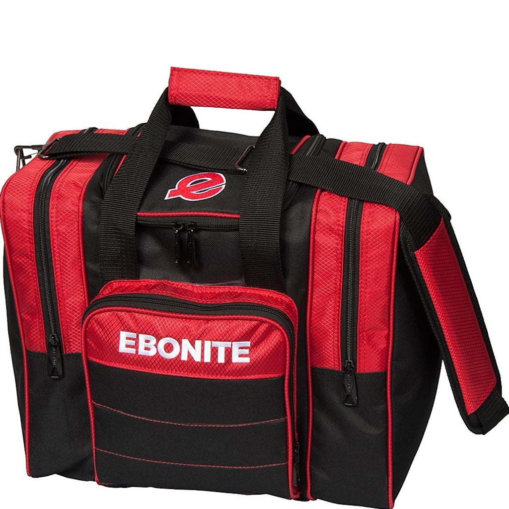 Ebonite Impact Plus Single Bowling Bag- Red/Black - Walmart.com