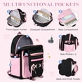 thumbnail image 3 of DAKIMOE School Backpack for Teens Middle School Bookbag Students Lightweight Durable Casual Outdoor Daypack College, 3 of 10