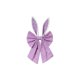 thumbnail image 1 of Decoraciones de Pascua para el Cuello Del Arco Del Oído Del Conejo Del Hogar, Decoración Del Hogar de la Fiesta de Navidad de 40x20cm, Rosa Amarillo Naranja Azul Marino Nudo Negro, 1 of 6