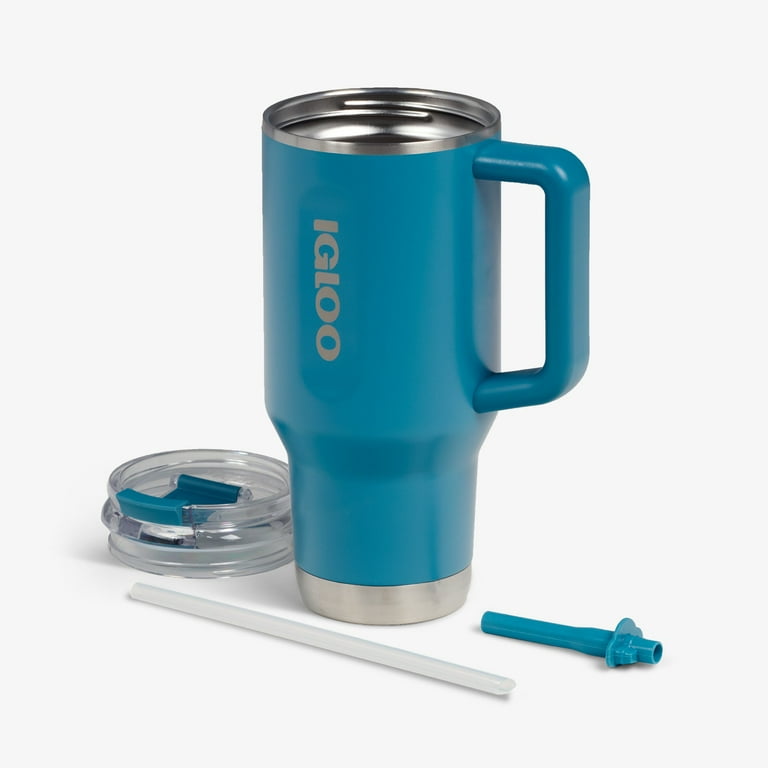 Igloo 32 Oz Flip n Sip Double Wall Stainless Steel Travel Mug - Walmart.com