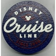 thumbnail image 2 of Disney Cruise Line Mickey Icon Circle Wooden Magnet New, 2 of 3