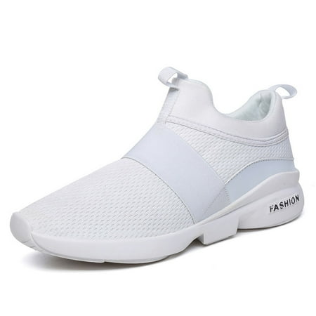 memory foam walking trainers