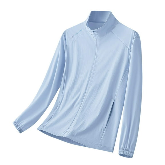 Women's Zip Up Lightweight Athletic Jacket Workout Yoga Cycling Track Running Jackets Waterproof Windproof Jacket