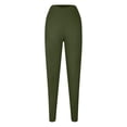 thumbnail image 5 of Women High Waisted Plus Size Yoga Pants Stretchy Ankle Length Yoga Trousers With Pockets Baggy Workout Running Leggings, 5 of 6