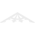 thumbnail image 2 of Ekena Millwork 72"W x 21"H x 1"P (7/12) Pitch Riley Architectural Grade PVC Gable Pediment, 2 of 5