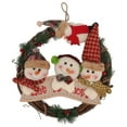 thumbnail image 4 of Grapevine Wreath, Christmas Wreath Widely Used Rattan Style Eye Catching Fadeless  For Door Snowman Style,Old Man Style, 4 of 8