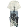 thumbnail image 4 of USS FEARL (MSO-442)-vestido holgado con bolsillos para mujer ropa de verano, 4 of 6