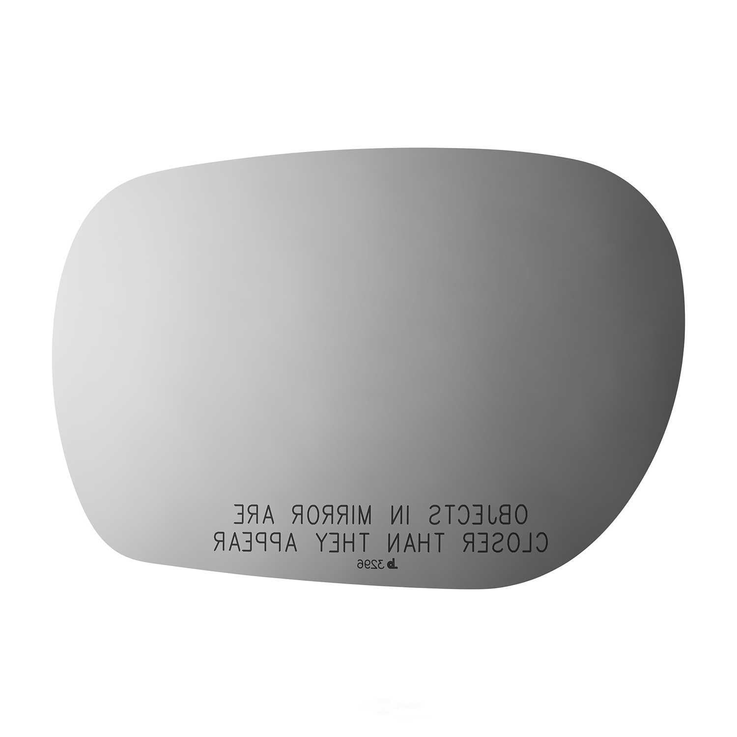 Burco Side View Mirror Replacement Glass - Clear Glass - 3296