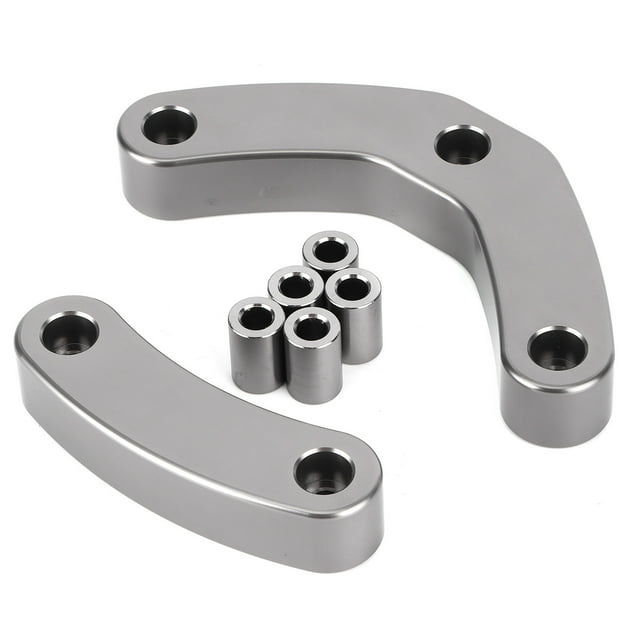 Protector lateral del motor de motocicleta Ticfox 2 piezas Lado del motor Cubierta deslizante del marco Salida alta intensidad