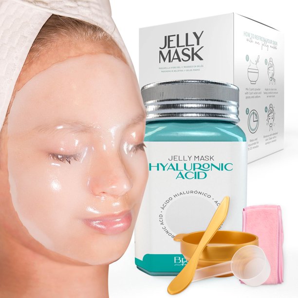 Mascarilla de gelatina BRÜUN Peel-Off Hyaluronic AC para rostro, frasco de 680 ml
