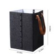 thumbnail image 3 of Harpi Laundry Hamper Clearance Clothes Hampers for Laundry Foldable Laundry Room Organization Folding Storage Basket Portable Collapsible Laundry Baskets Sundries Toy Storage Basket Clothes, 3 of 7