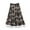 #02 Navy, variant on Busydd Skirts for Women Fashion Wool Elastic High Waist Plaid Skirt Casual Flowy Layered Maxi Skirt Trendy Long Skirts for Women