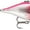 Pink Clown, variant on Rapala Ultra Light Rippin' Rap 03 Lipless Crankbait Purpledescent