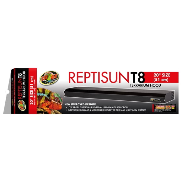 Capucha para Terrario Zoo Med Reptisun T8 51 cm