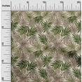 thumbnail image 2 of oneOone Cotton Poplin Rose Brown Fabric Tropical Leaf Sewing Material Print Fabric By The Yard 56 Inch Wide-X0, 2 of 4