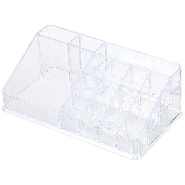 Organizador de maquillaje Caja de almacenamiento cosmética Organizador de escritorio Joyería Cajón Contenedor
