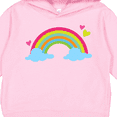 thumbnail image 3 of Inktastic Rainbow Toddler Hoodie, 3 of 4