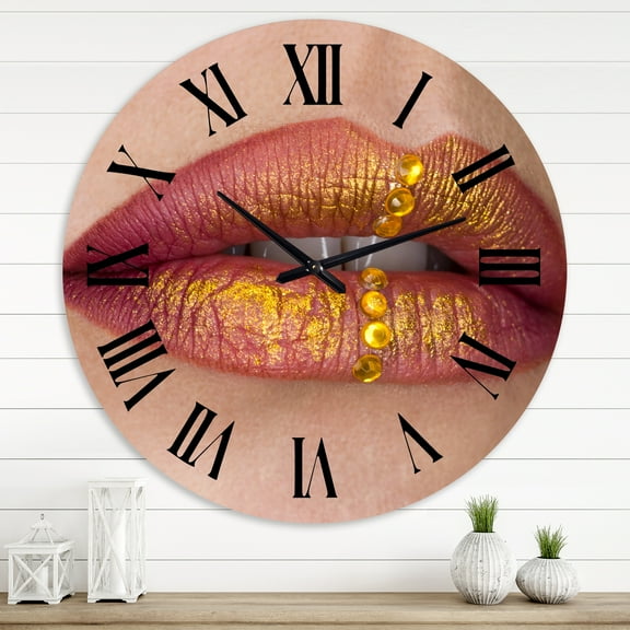 Designart 1 in Quartz Modern/Contemporary Wall Clock
