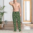 thumbnail image 2 of Pofeuu Broccoli 3 Print Men's Pajama Pants, Soft Lounge Pajama Pants with big pockets for Men Plaid Pj Bottoms-X-Large, 2 of 6