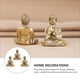 thumbnail image 2 of BRIGHTFUFU 3 unids mini estilo retro estatuas budistas decoraciones de escritorio Mini Buda adornos, 2 of 7