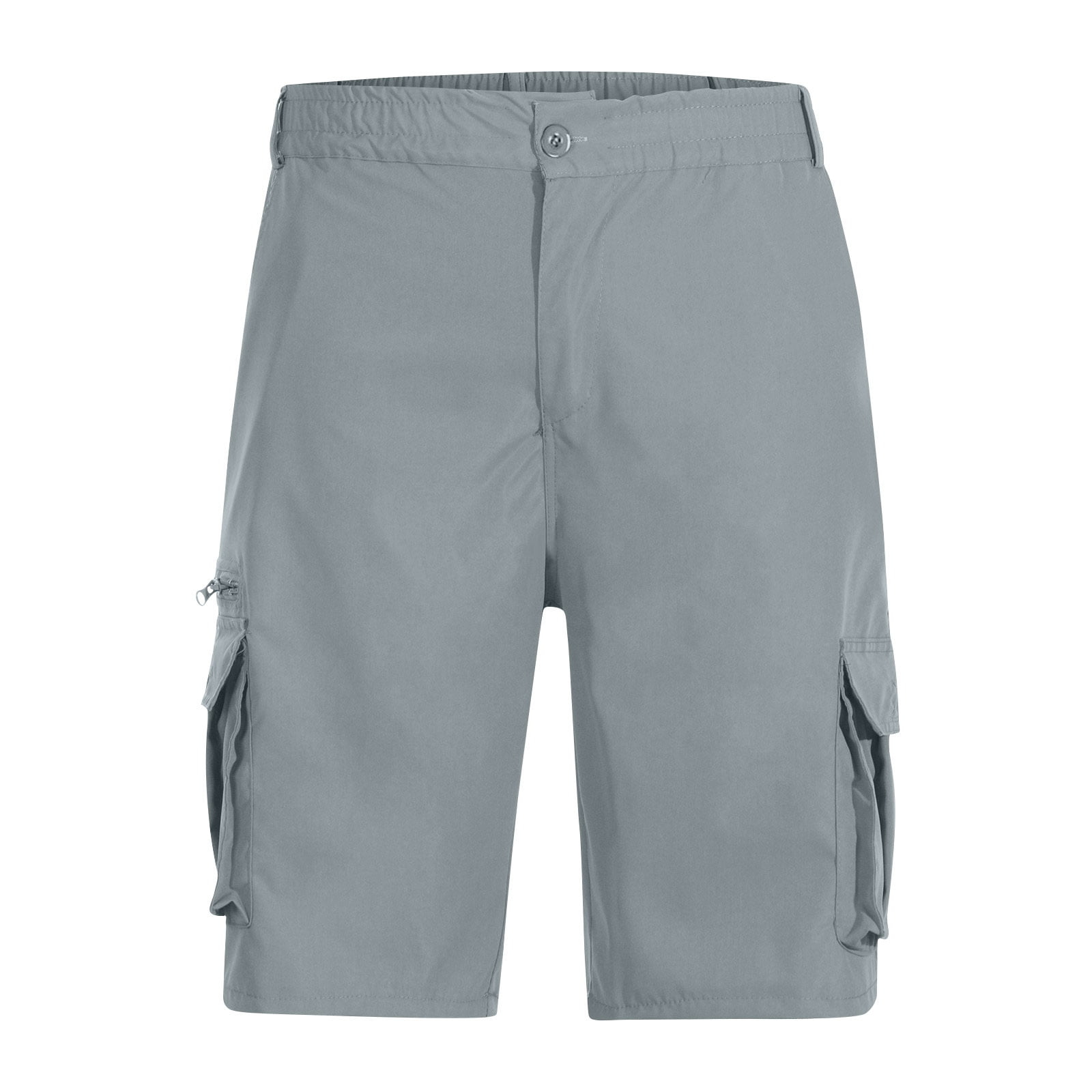 HOMBOM Men s Solid Knee Length Cargo Shorts in Kosovo at 27 Rating 5