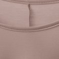 thumbnail image 4 of Women's Striped Long Sleeve Loose Fit Shirt Tops Blouses Casual Business Casual Work Office Vacation Outfits Fashion Essential Gift for Women | Aestivo,Khaki Free Size, 4 of 8
