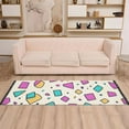 thumbnail image 2 of Yayeee Runner Rug for Bedroom 2'x6' Machine Washable Hallway Non Slip Mat, Beige Retro Pattern, 2 of 8