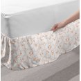 thumbnail image 2 of Ambesonne Multi-color Gathered Wrap Around Microfiber Bed Skirt, King, 2 of 2