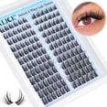 thumbnail image 7 of Natural Lash Clusters DIY Lash Extensions Wispy Eyelash Clusters Anime Cat Eye Cluster Eyelash Extensions10-16mm Individual Lashes 144pcs, 7 of 7