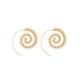 thumbnail image 1 of Sonducket Pendientes circulares de remolino, regalo de aniversario Vintage, pedante colgante de oreja, colgantes de joyería con personalidad, de Ropa, zapatos y accesorios Miscelánea 4198 Oro Sonducket AP010229-02, 1 of 6