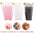 thumbnail image 2 of Juego de 31 Uds de pinceles para uñas, delineador para, 2 of 6