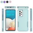 thumbnail image 1 of For Samsung Galaxy A53 5G Case, 2 in 1 Hard PC Phone Case for Samsung Galaxy A53 5G, Rubber & Rugged Shockproof Full Body Protection Case Cover-Purple, 1 of 8