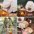 thumbnail image 4 of Kids Camping Set with Pop-Up Tent, 39PCS Pretend Camping Toys with Light-Up Campfire, Outdoor Adventure Play Kit for Boys & Girls Ages 3-6, 4 of 8