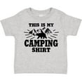 thumbnail image 3 of Inktastic This is My Camping Shirt with Bear and Moutains Boys or Girls Toddler T-Shirt, 3 of 5