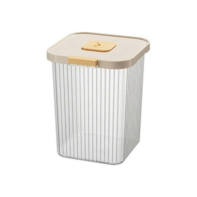 Moisture Proof Insect Proof Rice Box 10KG Grain Sealed Jar Kitchen Container Bucket Storage Pet Food Box with Lid C