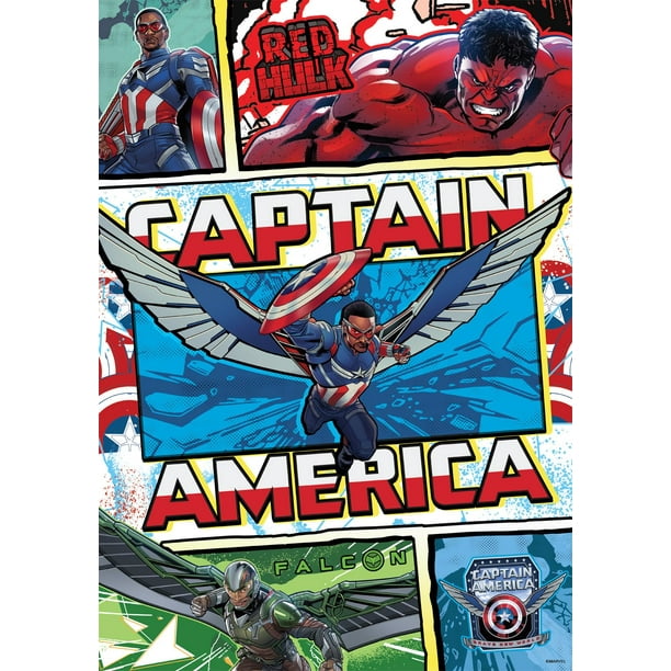 Rompecabezas Buffalo Games Marvel Brave New World, 500 piezas