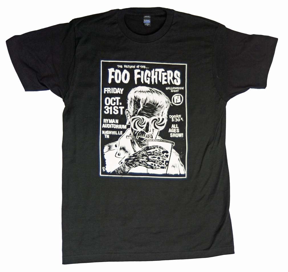 Foo Fighters the Return of the Foo TShirt Black Large