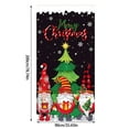 Christmas Door Decoration Door Cover Hanging Cloth Holiday Party Layout christmas-door-decoration-door-cover-hanging-cloth-holiday-party-layout