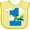 Banana, variant on Inktastic 1st Birthday Airplane Pilot 1 Year Boys Boys Baby Bib