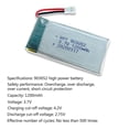 thumbnail image 5 of Batería recargable 903052 para piezas de repuesto de dron cuadricóptero Syma X5 X5C, 1800 mAh, 5 of 5