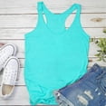 thumbnail image 5 of Women's T-Shirts Women Vest Sleeveless Tanks Casual Tops O Neck Solid Color Casual Shirts Slim Fit Blouse for Everyday Wear and Stylish Outfits, 5 of 5