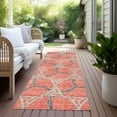 thumbnail image 6 of Addison Rugs Chantille Indoor/Outdoor Transitional Geometric Coral Washable Runner Rug, 2'3" x 7'6", 6 of 6