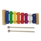 thumbnail image 3 of Arpa de metal de 8 tonos, instrumento de percusión para niños, iluminación musical, educación temprana para niños, instrumento musical, arpa de ocho tonos, 3 of 4