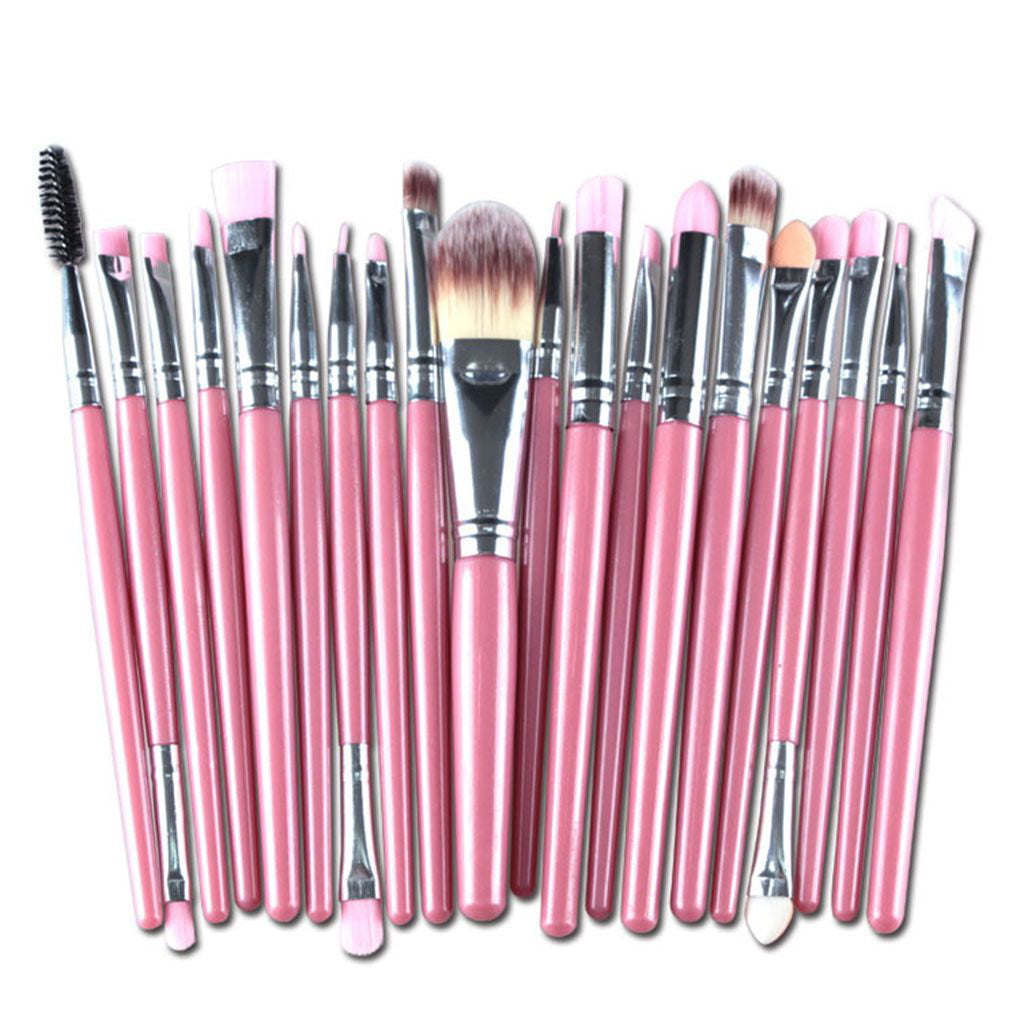 Maxpex Pro Makeup 20pcs Brushes Set Eyeshadow Eyeliner Lip Brush Powder Foundation Tool