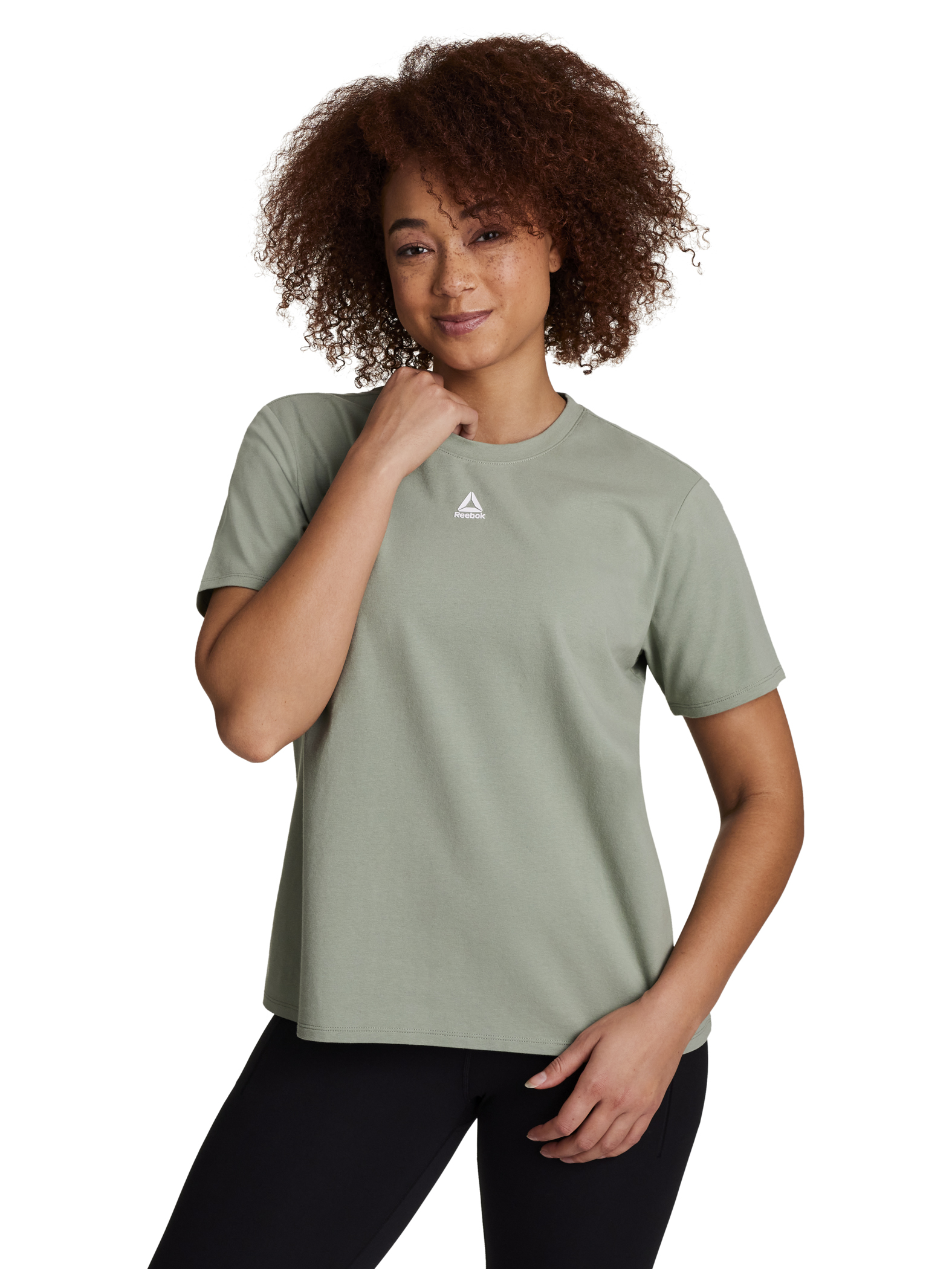 Reebok Women's Energy Short Sleeve Tee, Sizes XS-4X