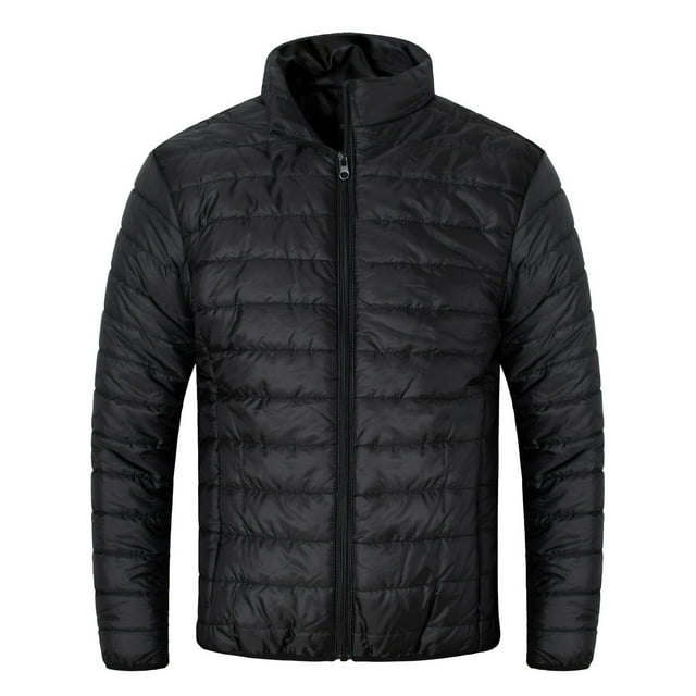 Babysbule Manteaux d'Hiver pour Hommes Veste Légère Matelassée Chaude Isolée