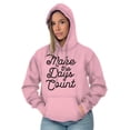 thumbnail image 5 of Make the Days Count Inspirational Hoodie Sweatshirt Women Brisco Brands S, 5 of 6