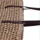 thumbnail image 4 of Womens Hand-woven Straw Shoulder Bag Large Summer Beach Leather Handles Handbag Tote with Zipper, 4 of 4