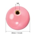 thumbnail image 2 of Unique Bargains Joystick Rocker Ball Top Handle Round Head Arcade Fighting Game DIY Parts Replacement Pink 2Pcs, 2 of 3